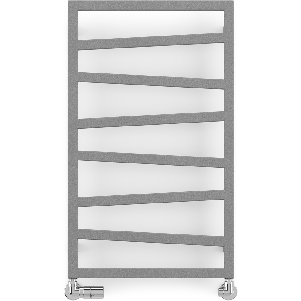 Terma Zig Zag Salt n Pepper Heated Towel Rail 835 x 500mm Image 3