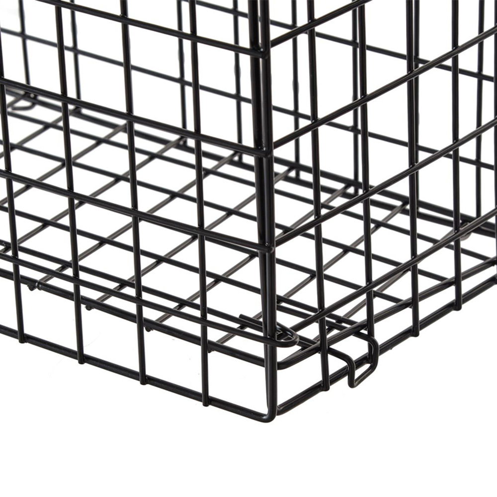 House of Home Black Easy Access Letterbox Cage Image 6