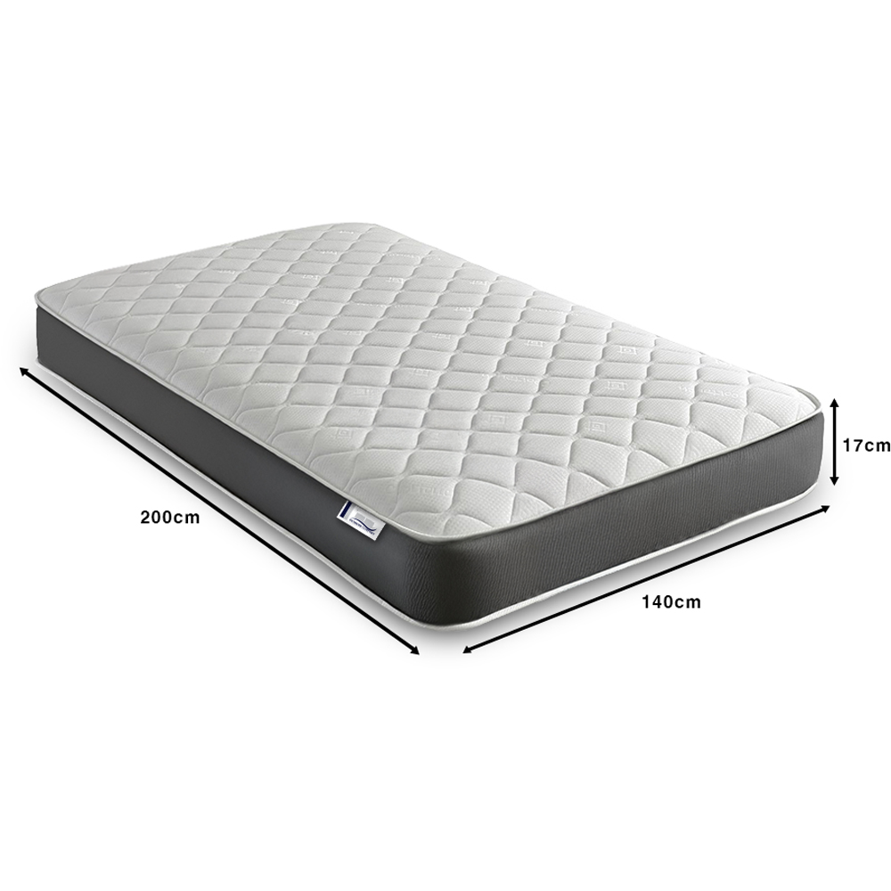 Extreme Comfort European Double Grey Foam Free Pinna Coil Inner Spring Mattress Image 5