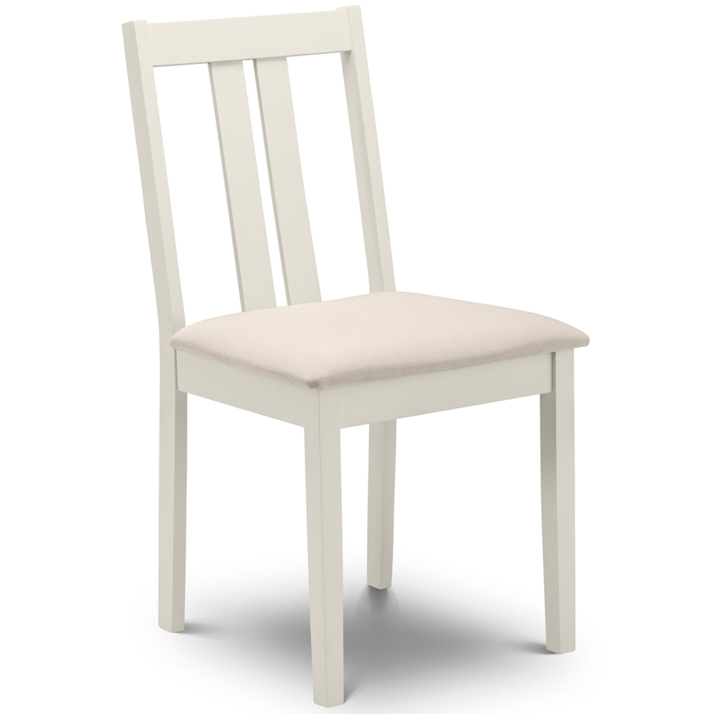 Julian Bowen Rufford 4 Seater Dining Set Ivory Image 6