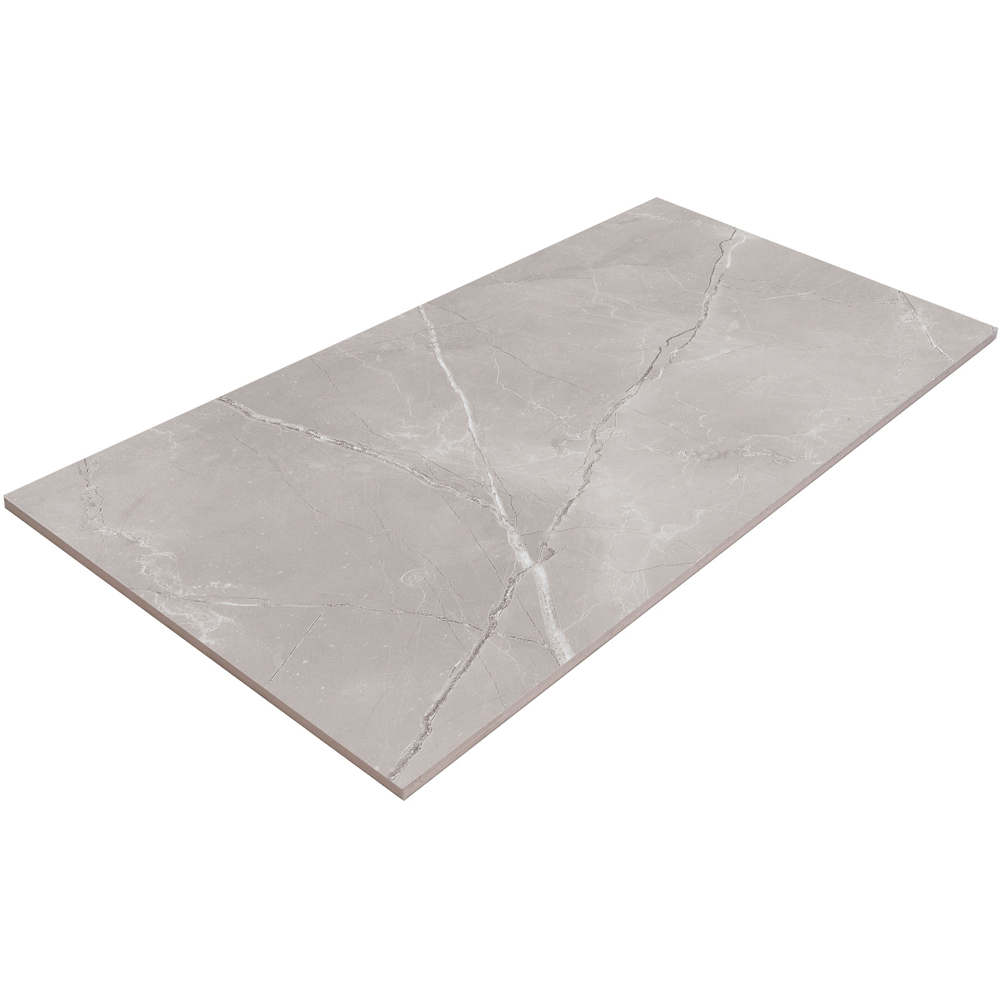 Johnson Tiles Melford Marble Dark Grey Rectified Wall Tile Sample 600 x 300mm Image 3