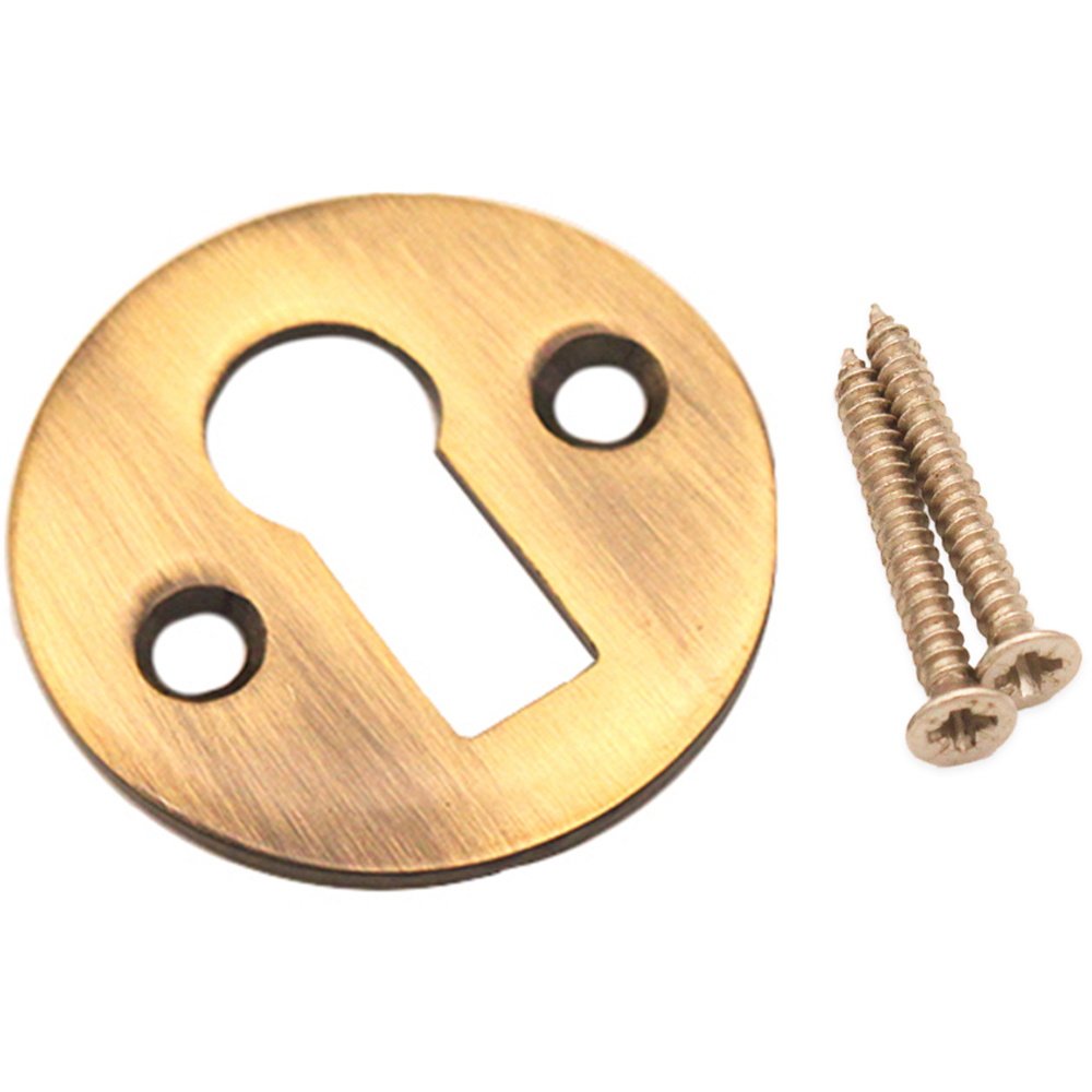 Spira Brass Victorian Antique Open Keyhole Image 4