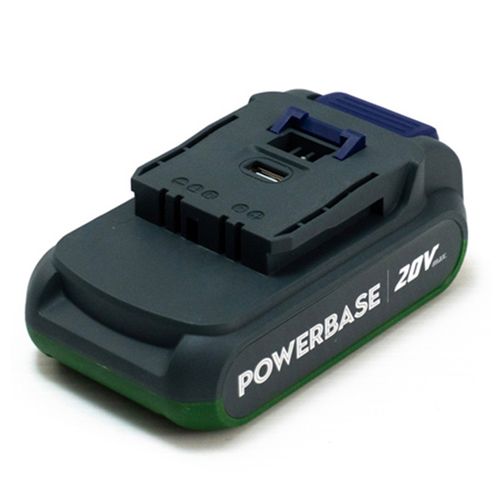 Powerbase 20V 2.5Ah Lithium-Ion Battery with USB-A Output Image 3