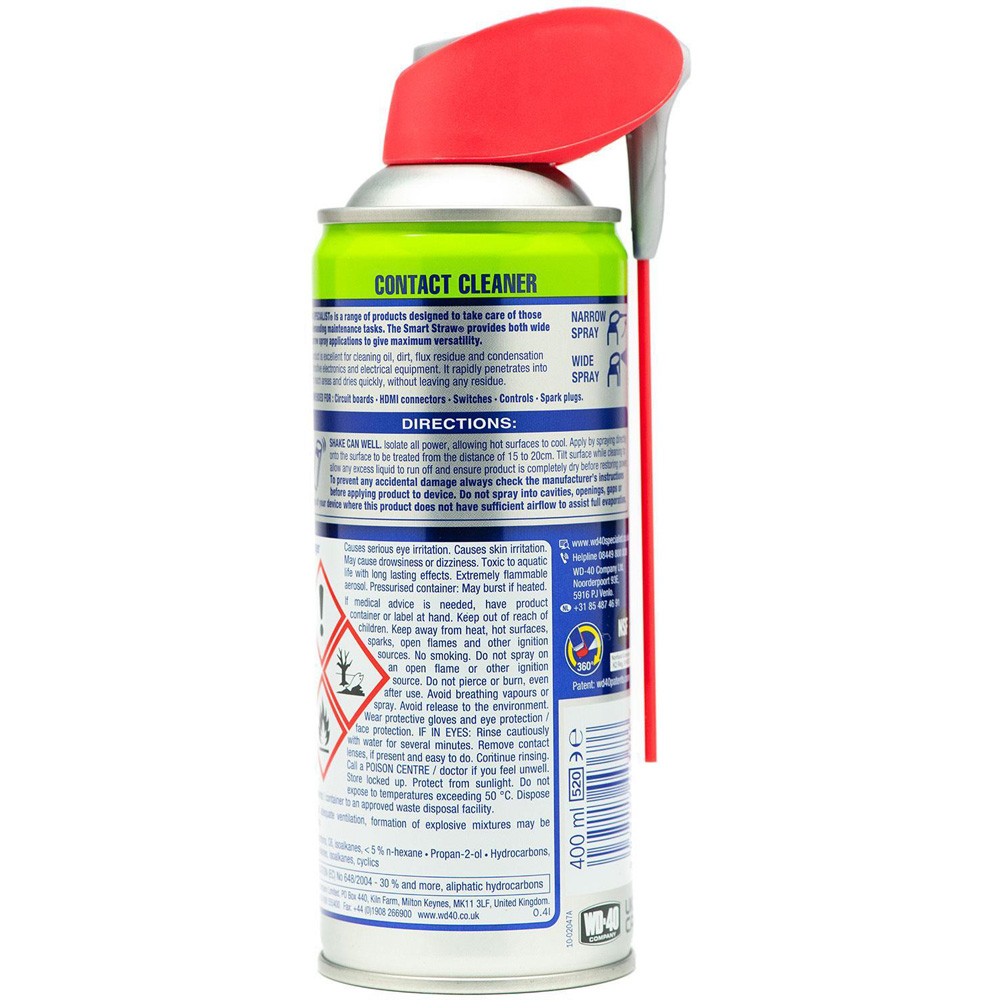 WD-40 Specialist Electronics Contact Cleaner Spray 400ml Image 4
