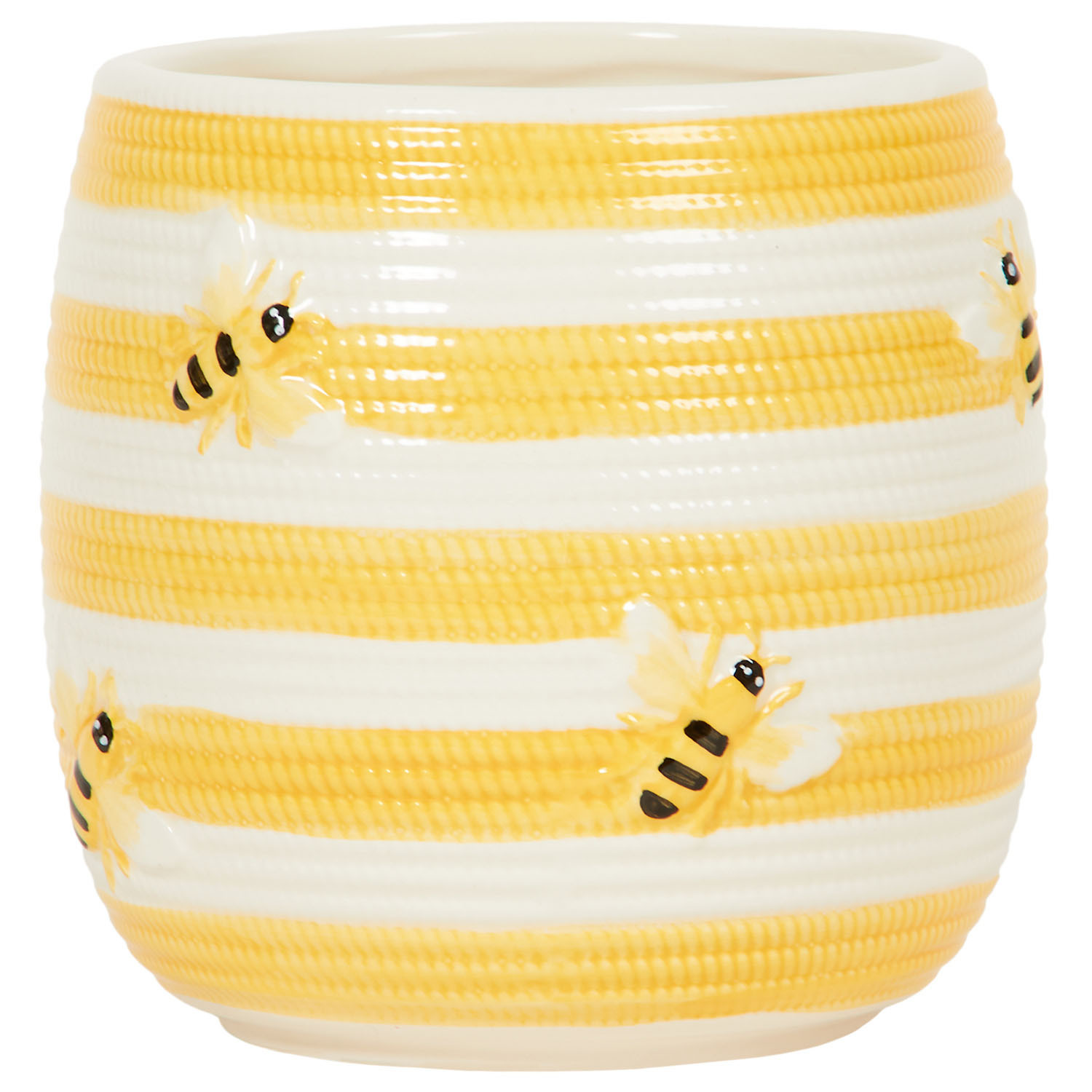 Bee Plant Pot - Yellow Image 1