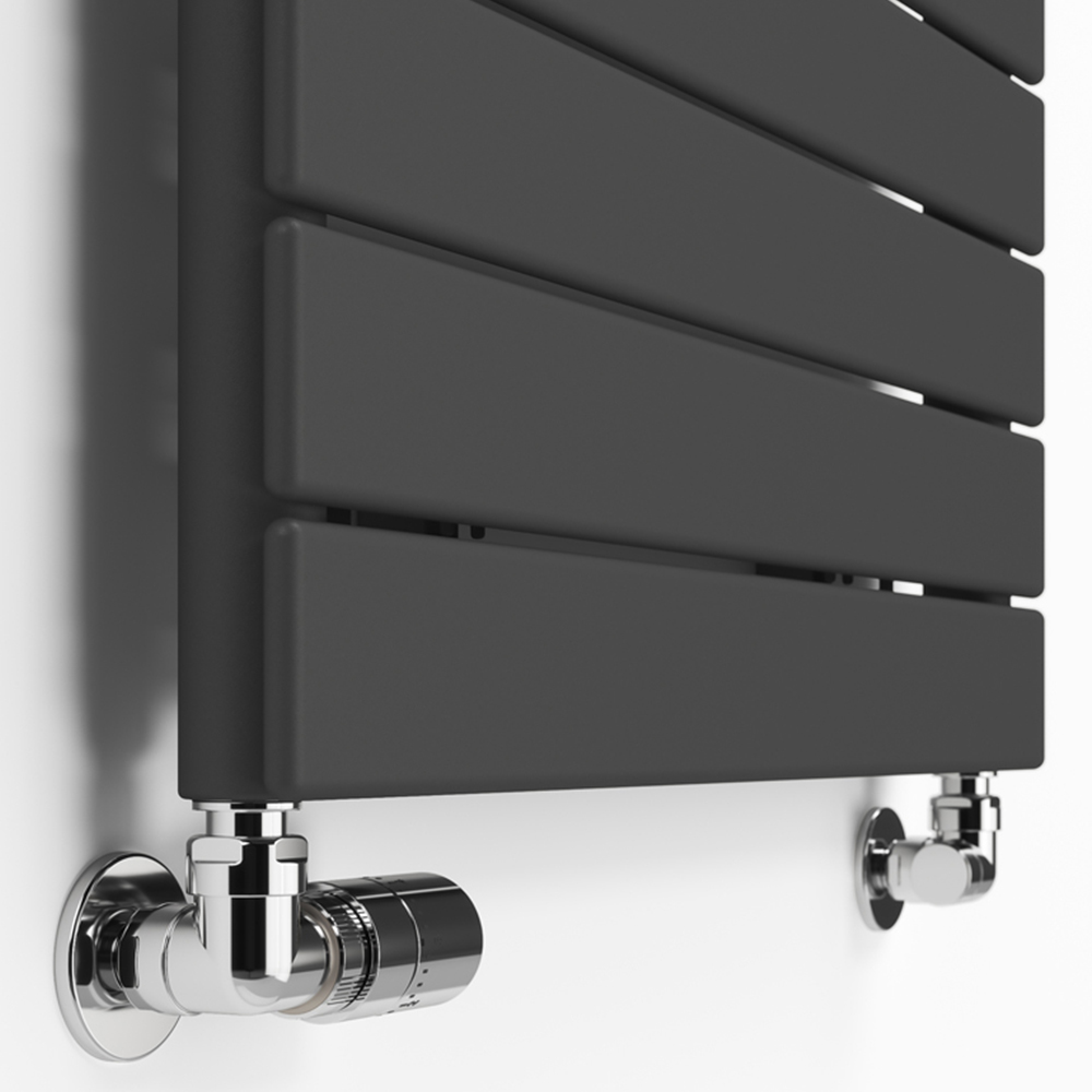 Terma Forte 1903 BTU Metallic Grey Single Panel Radiator 600 x 810mm Image 7