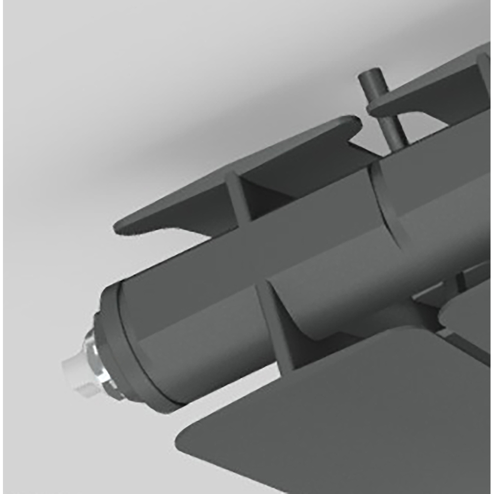 Terma Bergamo 3842BTU Graphite 10 Section Radiator 590 x 800mm Image 6