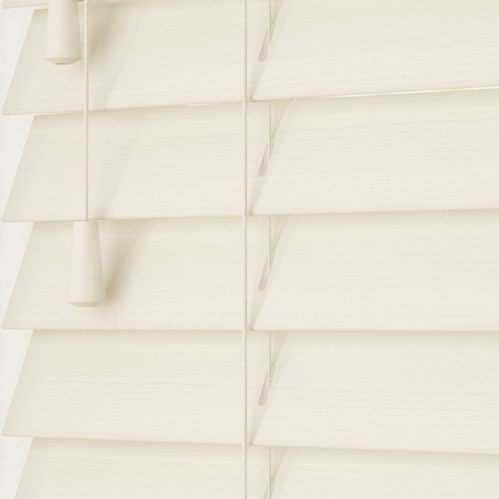New Edge Blinds Grained Venetian Blinds Misty White 220cm Image 3