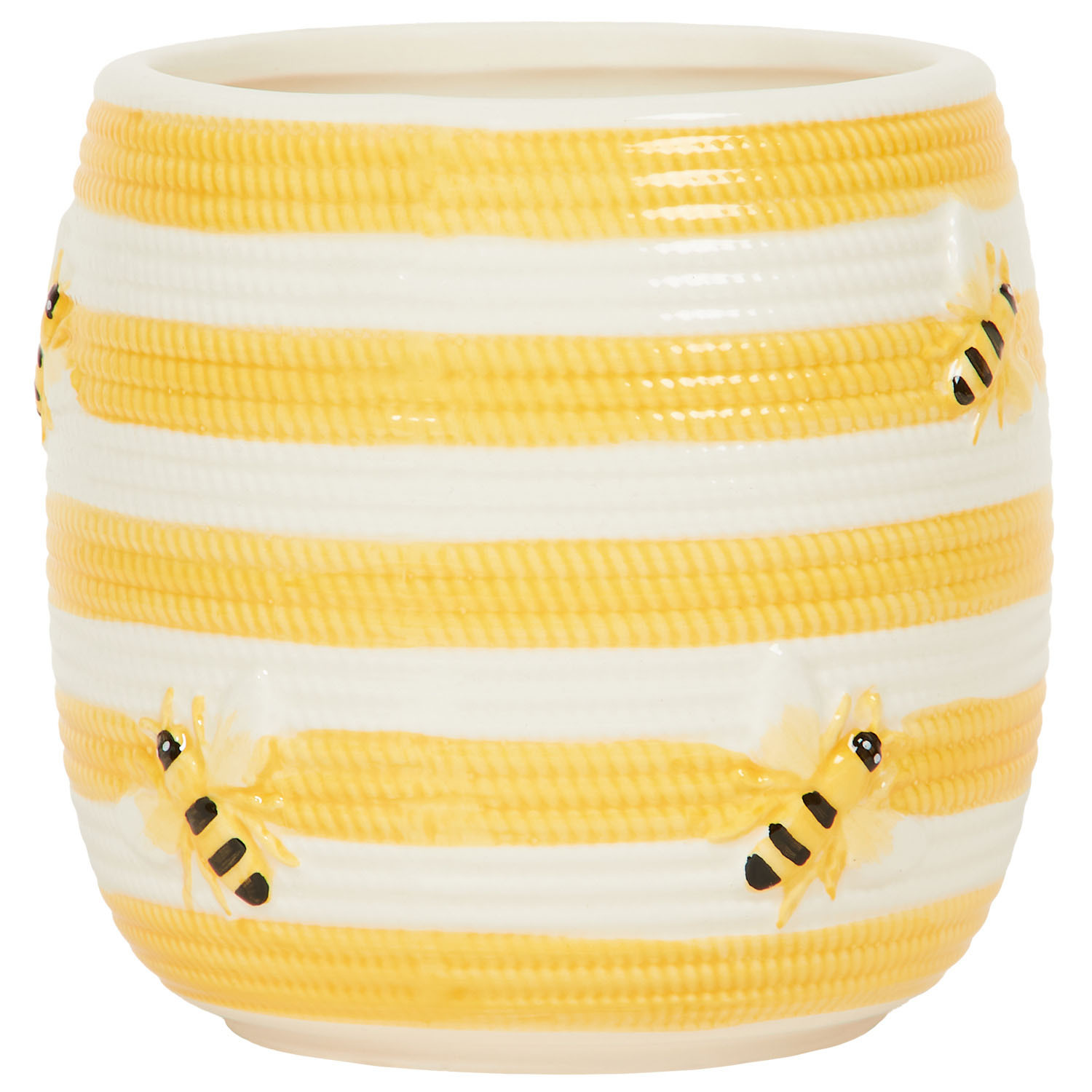 Bee Plant Pot - Yellow Image 2