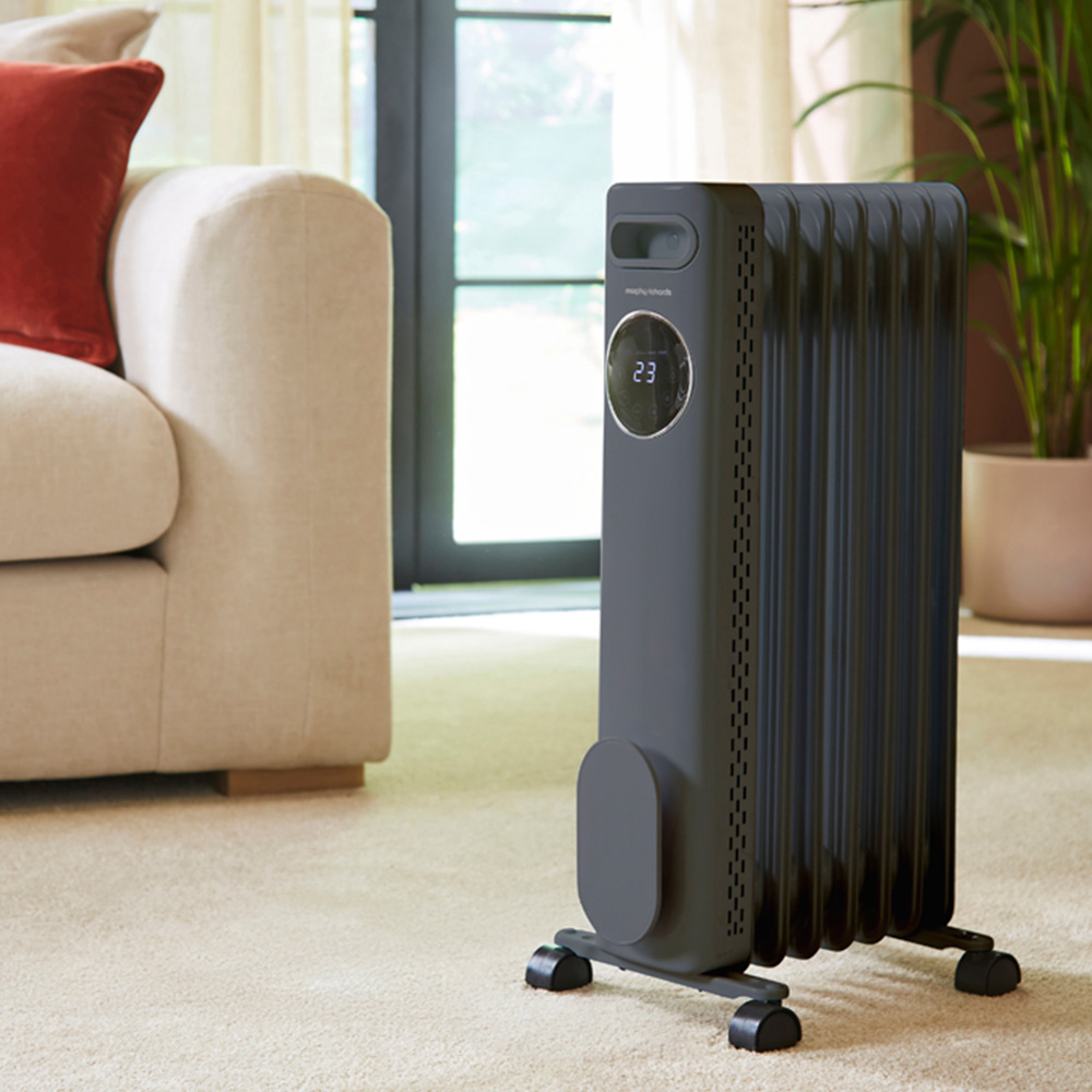 Morphy Richards Grey Digital Oil Filled Radiator 1500W Image 7