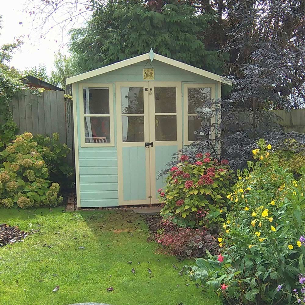 Shire Haddon 7 x 5ft Double Door Traditional Summerhouse Image 5