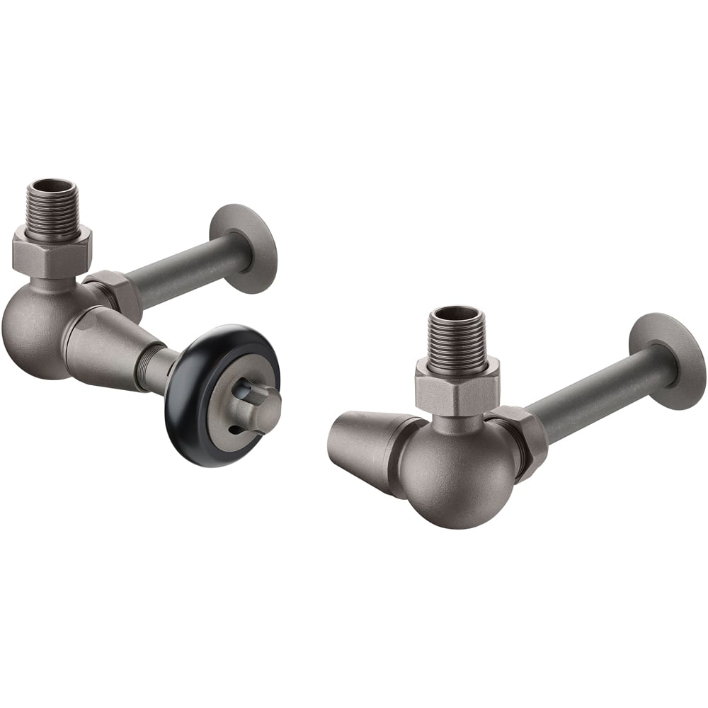 Terma Pewter Pipe Sleeving and Metal Collar Set 130mm Image 2