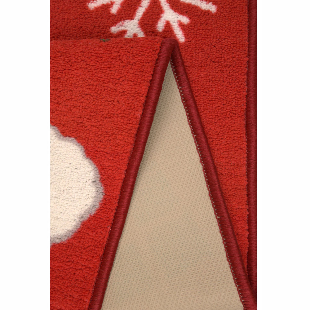 Melrose Santa Stop Here Design Runner and Mat Set Image 4