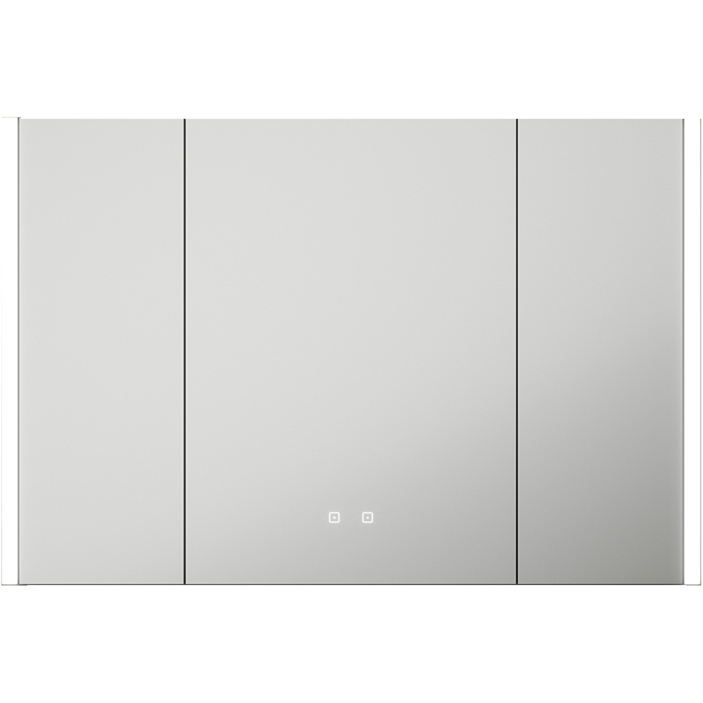 Sorrelis Boreal 3 Door Tunable LED Mirror Cabinet 70 x 105cm Image 2