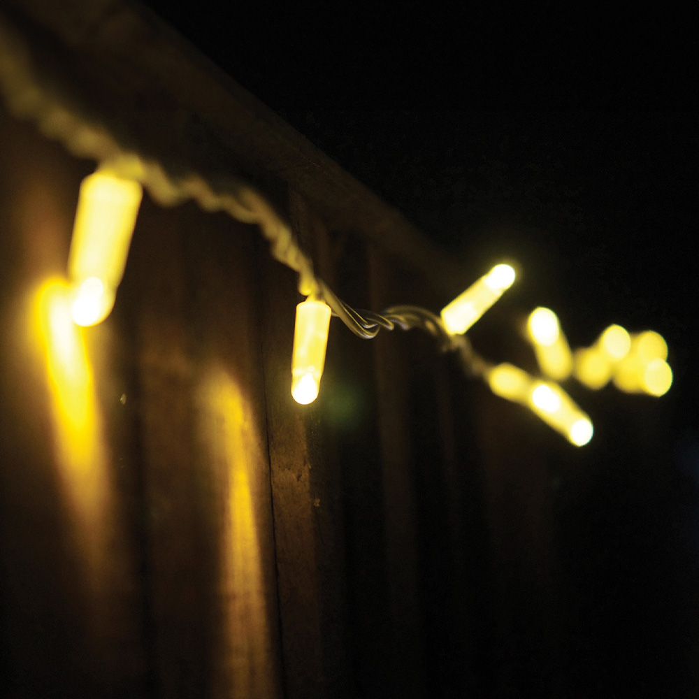 Eagle Connect Warm White LED White String Light 90m Image 4