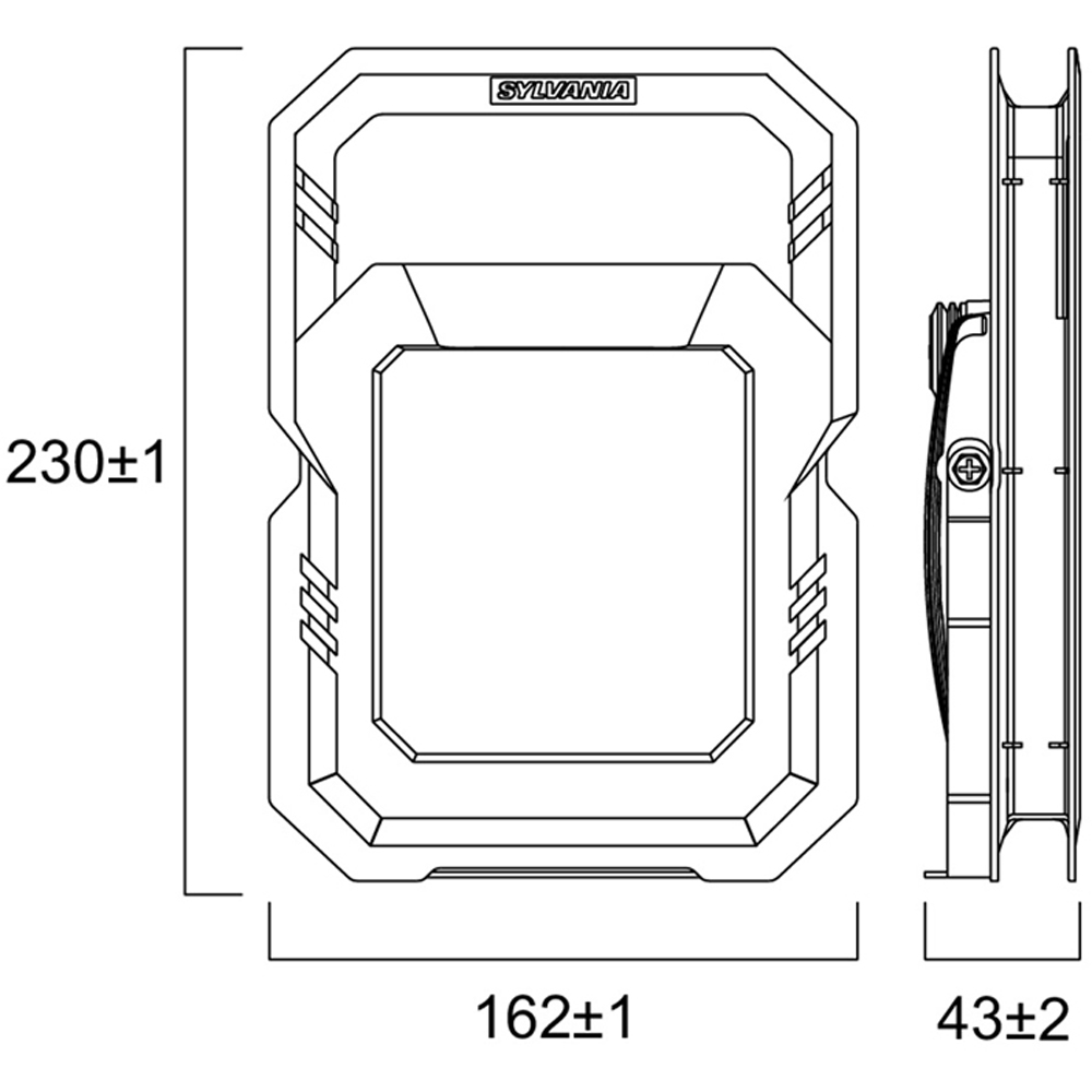 Sylvania SylWork 2000 Lumens Neutral White 20W Floodlight Image 9