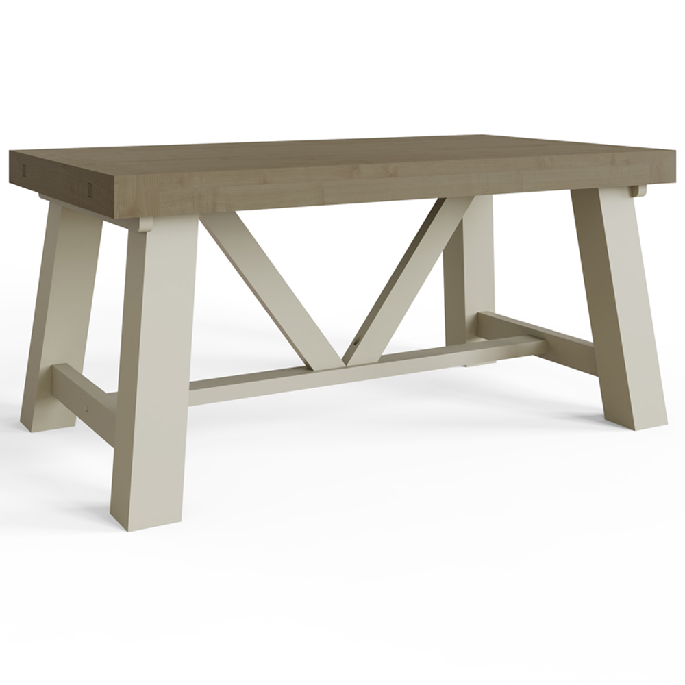 FWStyle Purbeck Truffle Dining Table Image 2