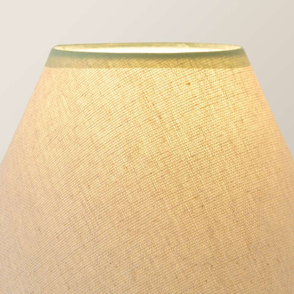 ValueLights Florie Green Linen Scallop Trim Mini Lamp Shade Image 6
