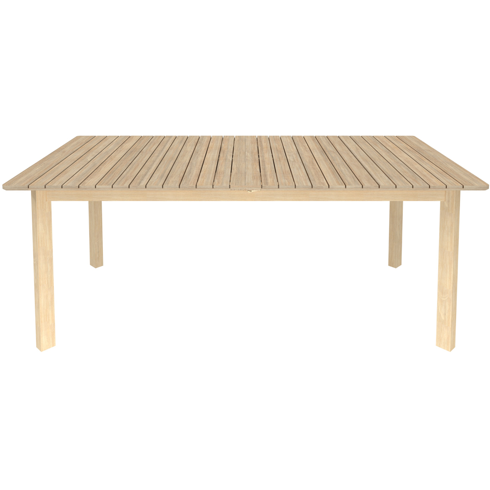 Charles Bentley Delgada 8 Seater 199-240cm Acacia Extendable Dining Table Image 4