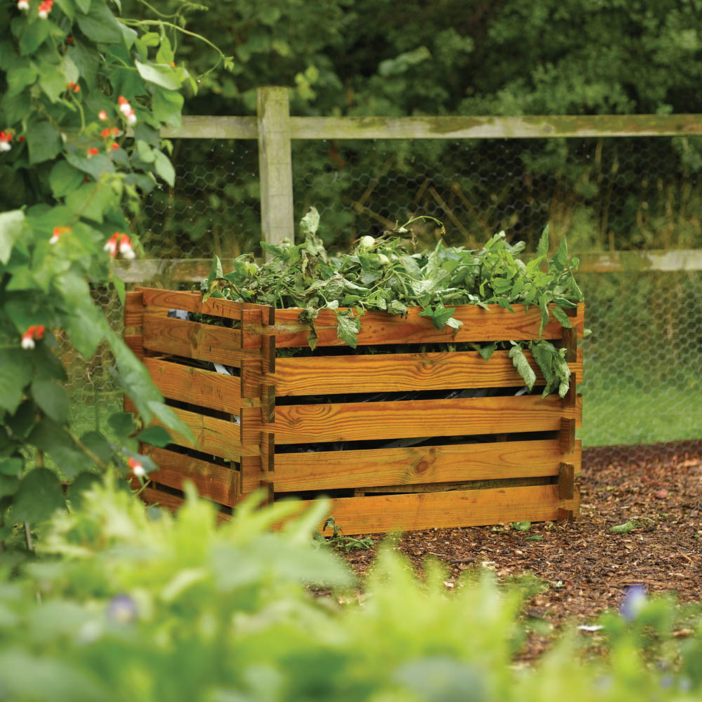 Rowlinson Wooden Garden Composter 439L Image 2