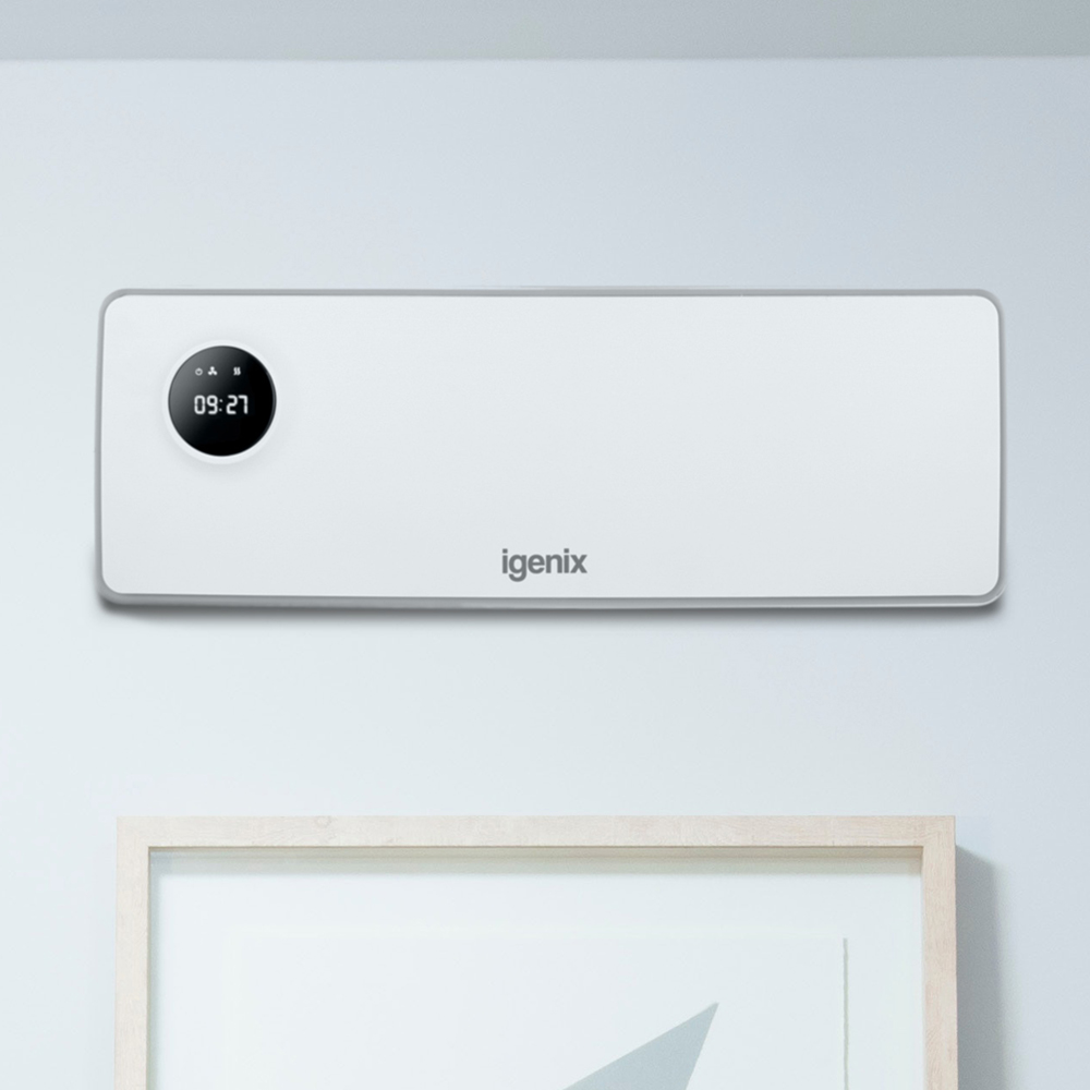 Igenix White Wall PTC Fan Heater 2000W Image 2
