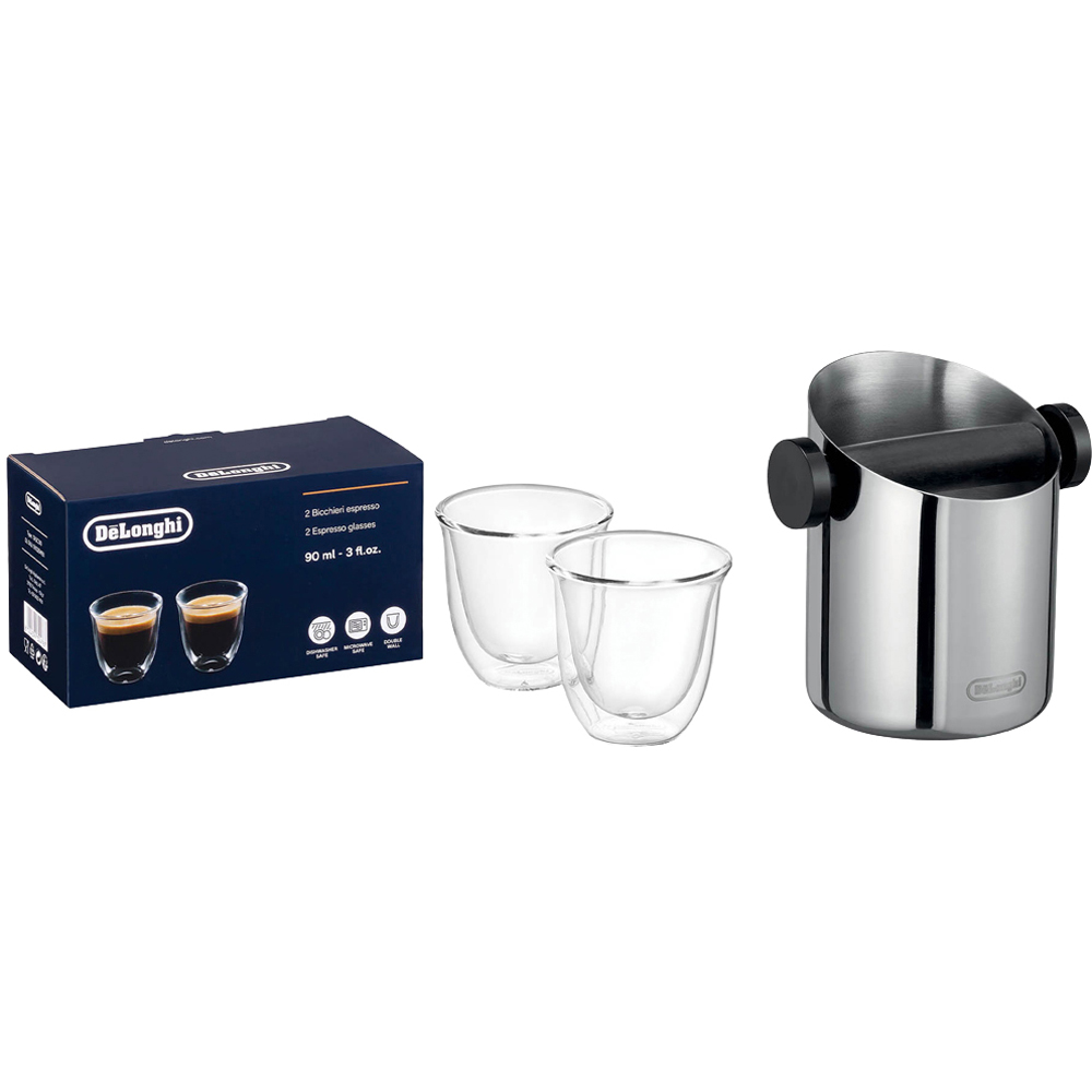 De'Longhi Dedica Beige Art Coffee Machine Set Image 3