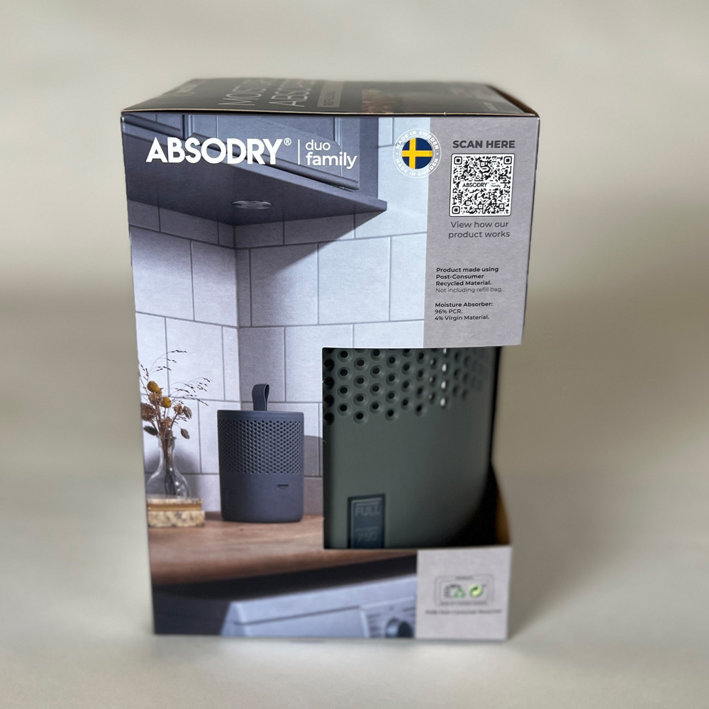 Everbrand Absodry Series 6 Grey Moisture Absorber with Refill Pack Image 4