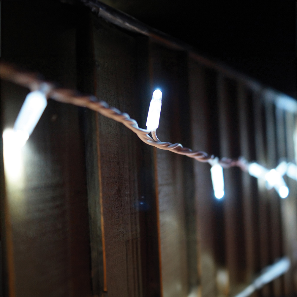 Eagle Connect Cool White LED White String Light 25m Image 3