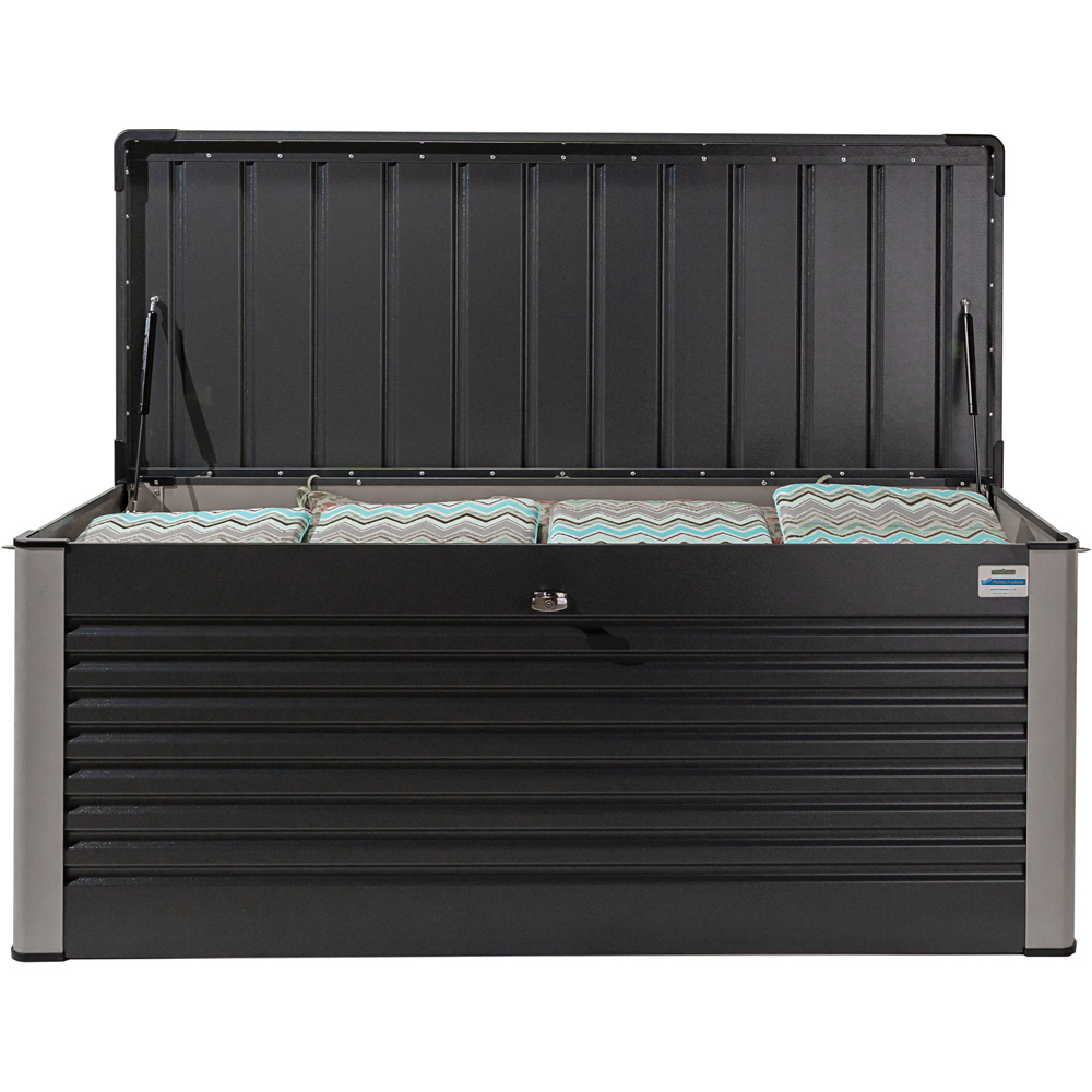Trimetals 1000L Anthracite Weatherproof Garden Storage Box Image 4