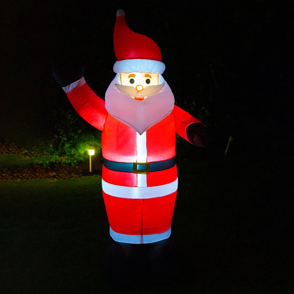 St Helens Inflatable Santa Claus Christmas Decoration 170cm Image 3