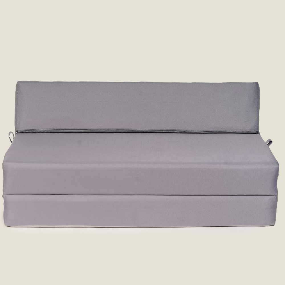 Kaikoo Double Grey Foldable Bed Image 5