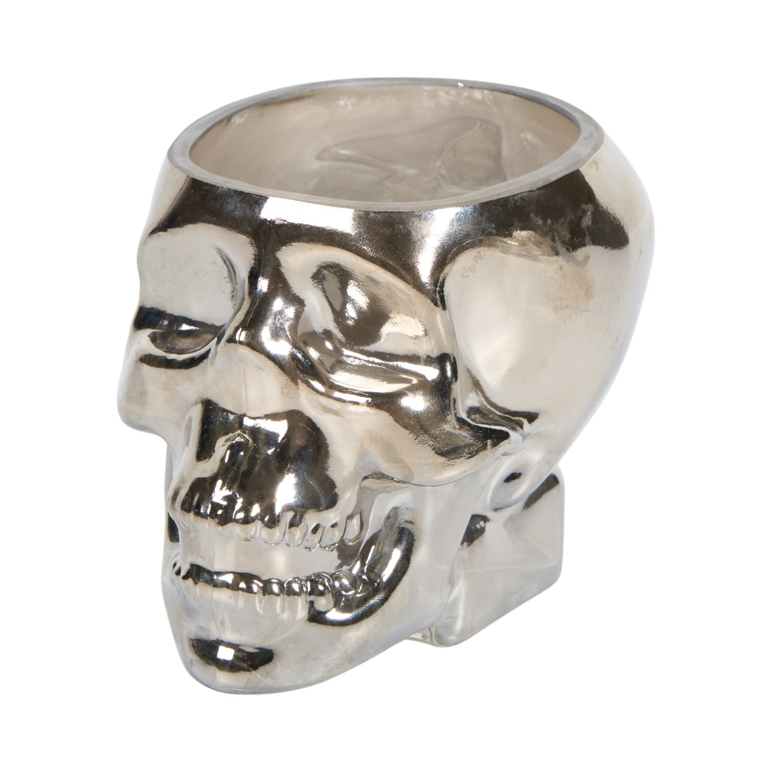 Assorted Skull Tealight Holder Black or Clear Image 4