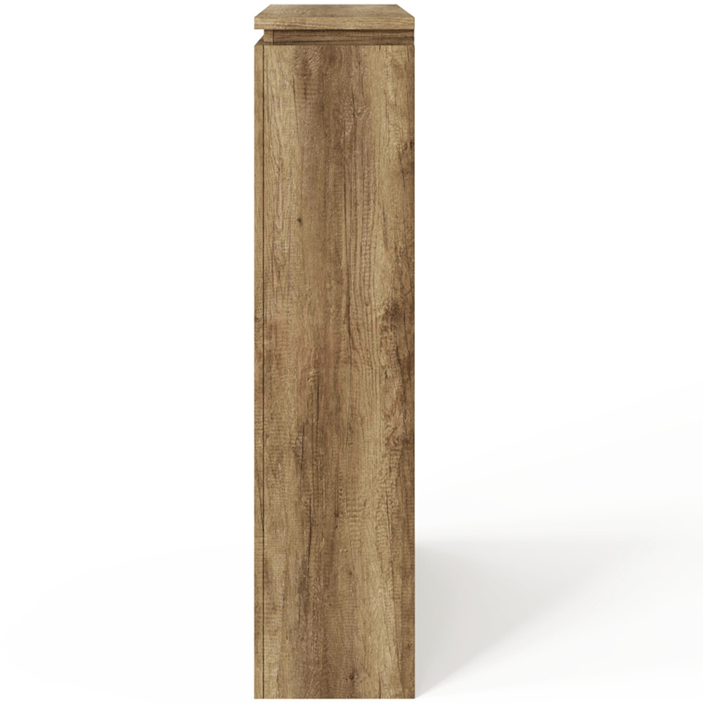 GFW Canyon Oak Grey Shoe Cabinet Image 4