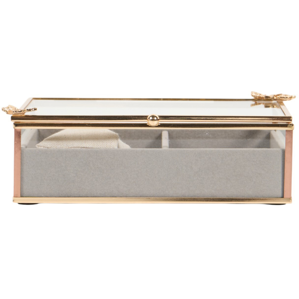 Butterfly Jewellery Box - Clear Image 2