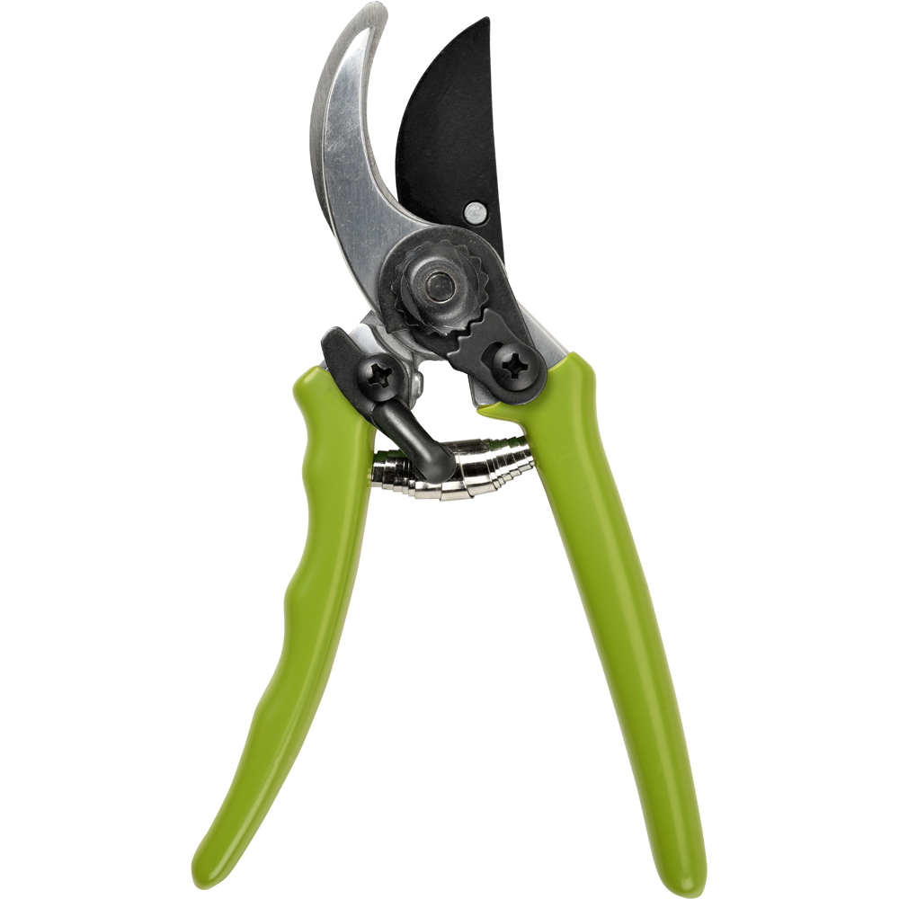 RHS Green Carbon Steel Micro Garden Secateur Image 3