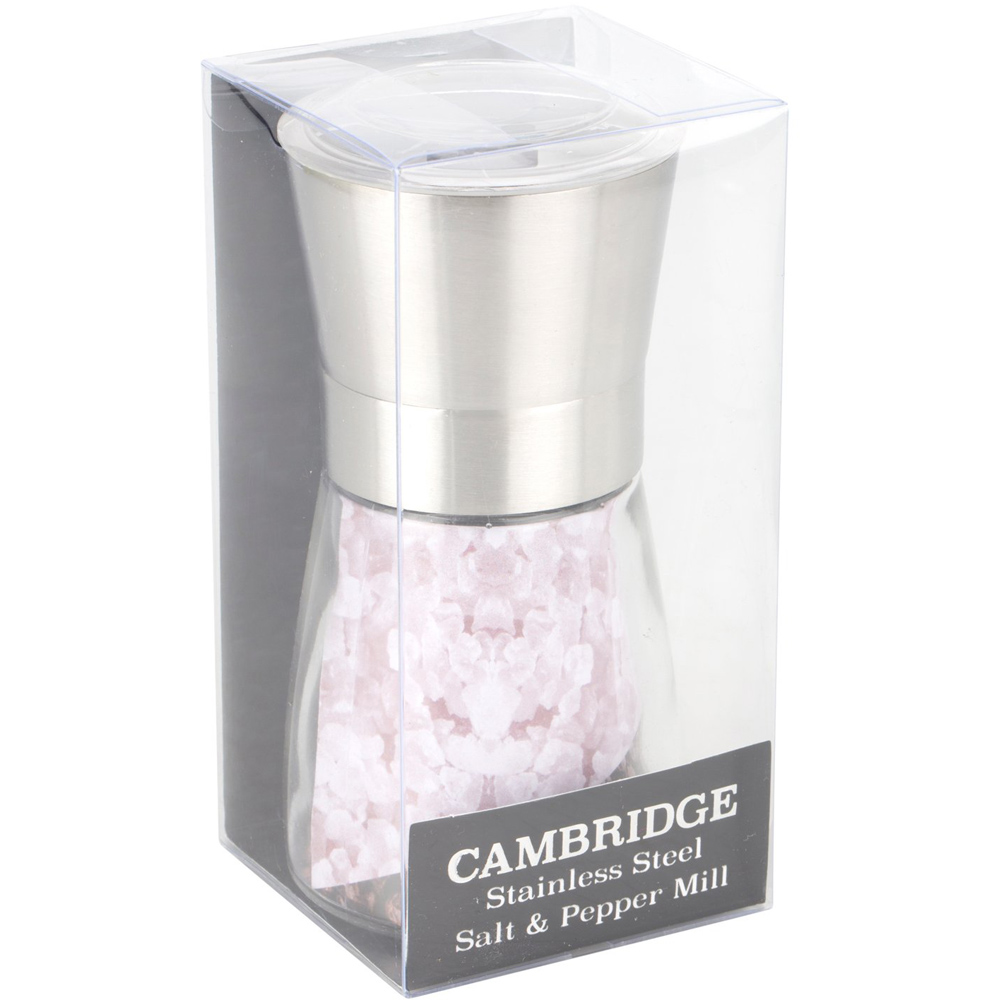 Cambridge Stainless Steel Salt and Pepper Mill Image 2