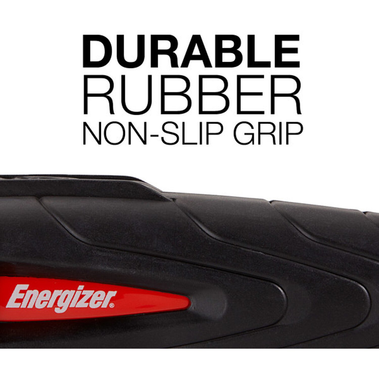 Energizer LED Impact Rubber Torch Red Image 4