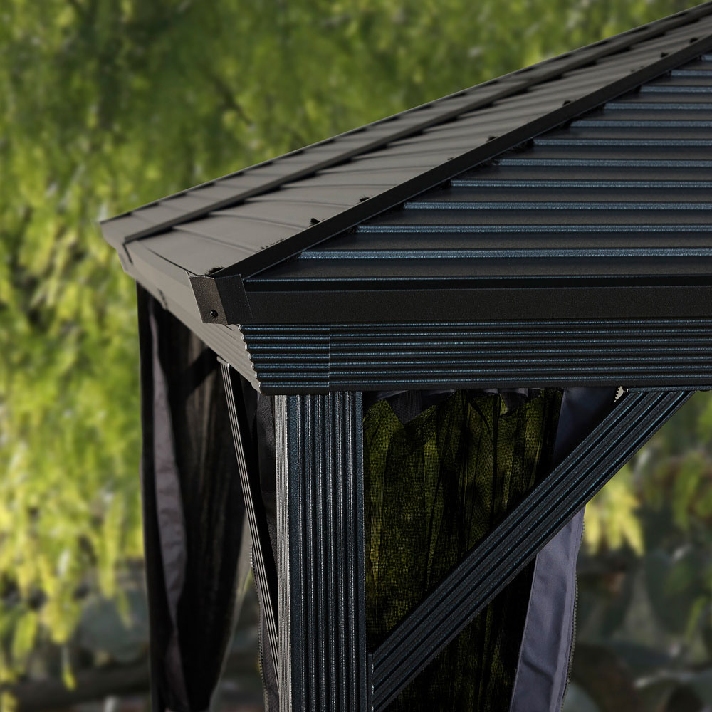 Sojag Ventura II 3 x 3m Grey Gazebo Image 4