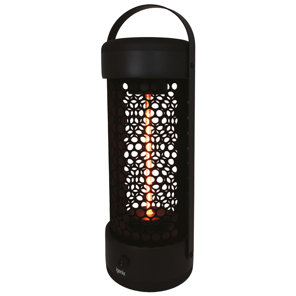 Igenix Black Portable Patio Tower Heater Image 3