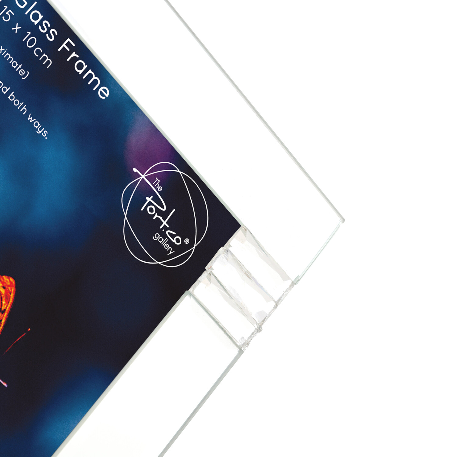 Alora Glass Frame - Silver / 6 x 4 inch Image 2