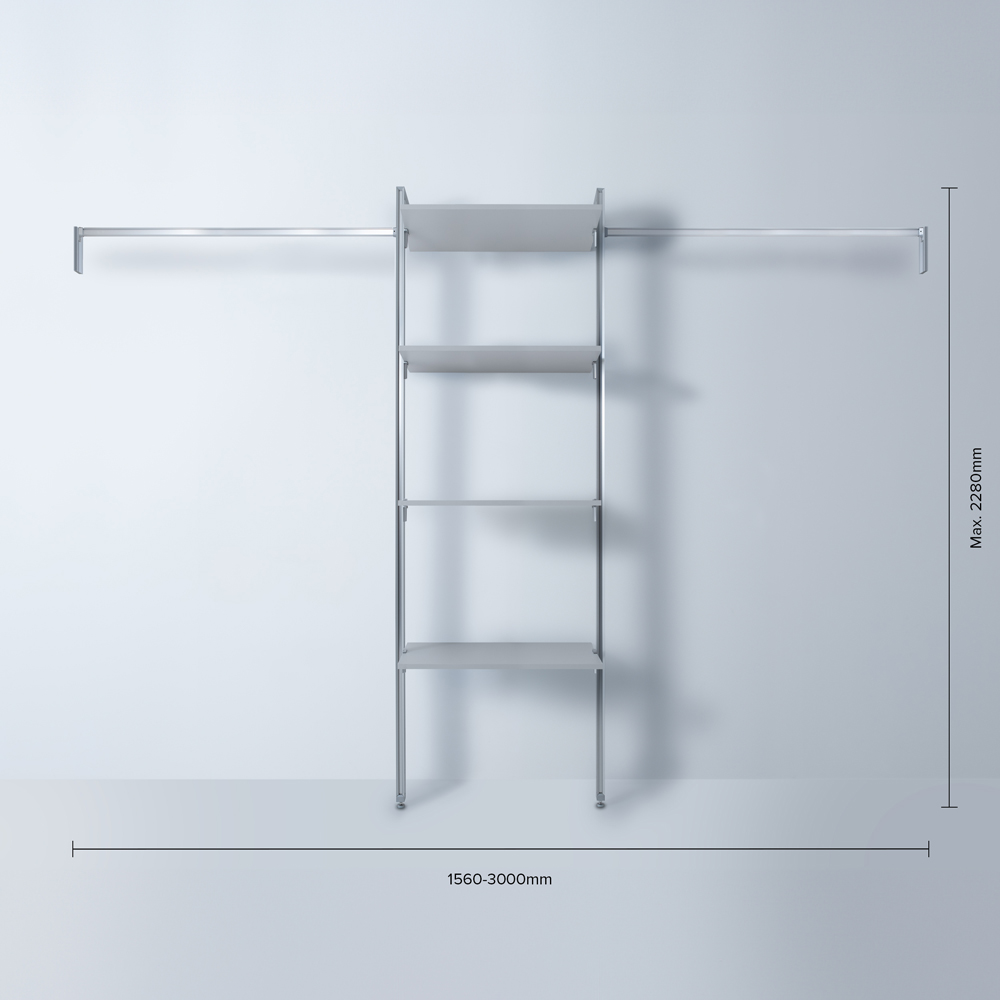 Spacepro Retail Relax Wardrobe Interior Kit 7 Image 7