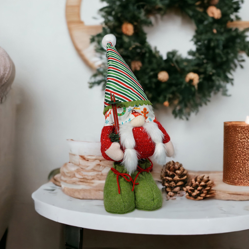 Xmas Haus Freya Festive Gonk with Extendable Legs Image 5