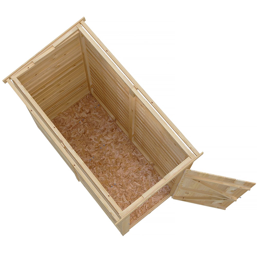 Shire GB Garden Value 6 x 3ft Overlap Pent Garden Shed Image 4