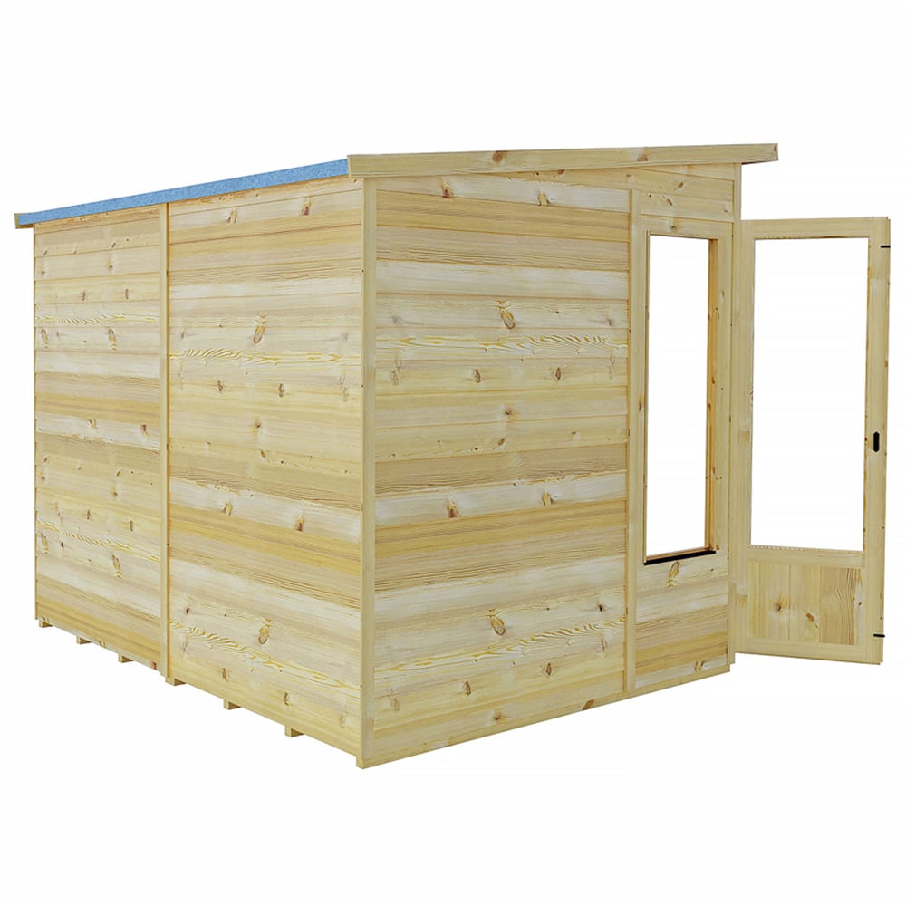 Shire GB Alora 8 x 6ft Pent Overlap Summerhouse Image 3