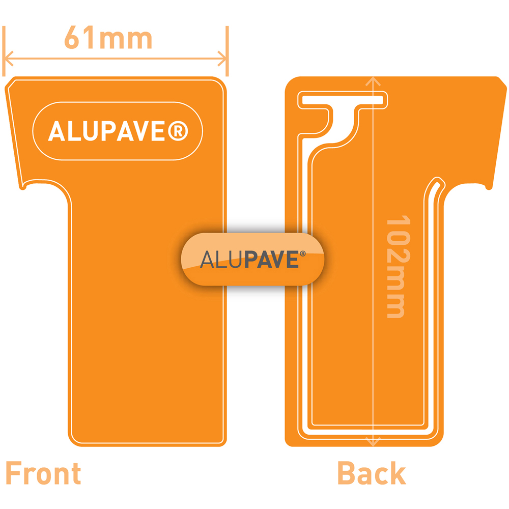 Alupave Mill Right Hand Gutter Endcap Image 3