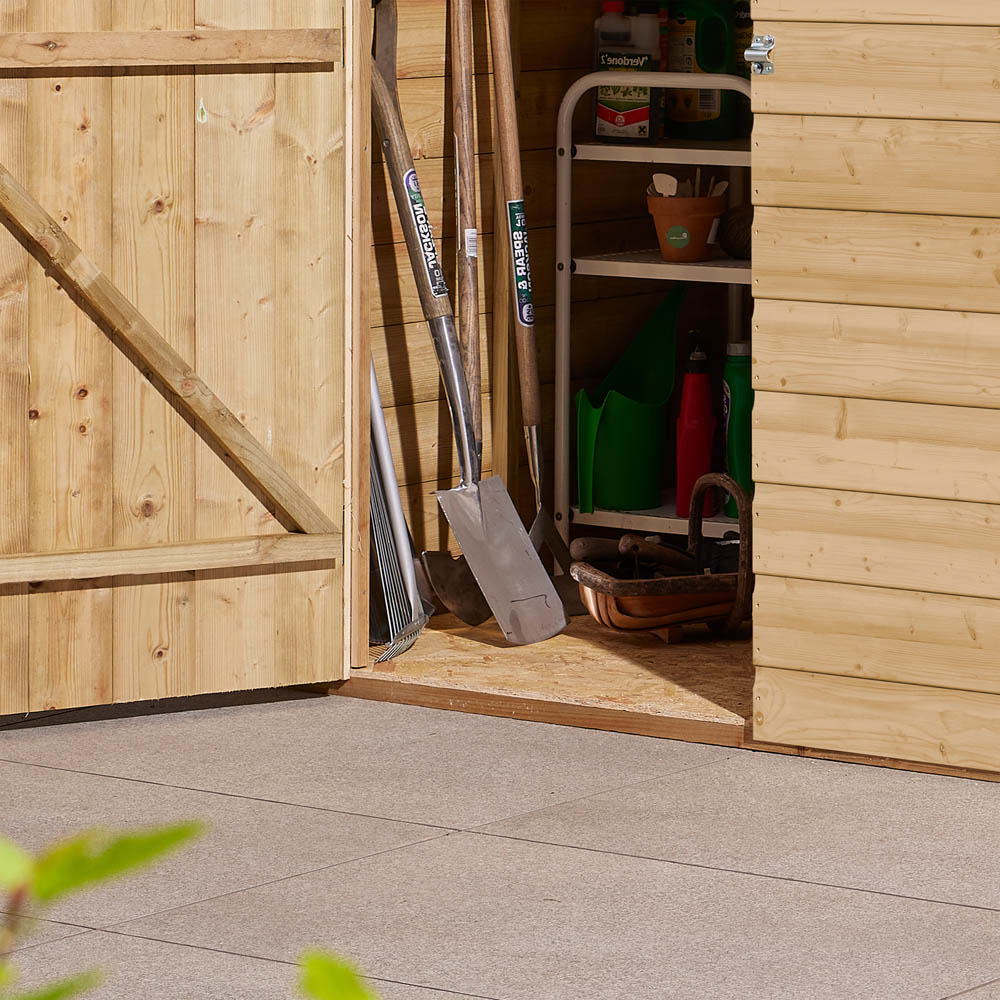 Rowlinson 4 x 6ft Shiplap Apex Shed Image 6