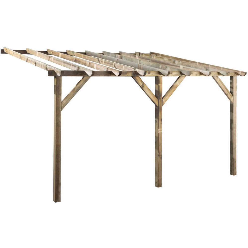 Cerland Etreta 4 x 3m Wooden Pergola Image 3