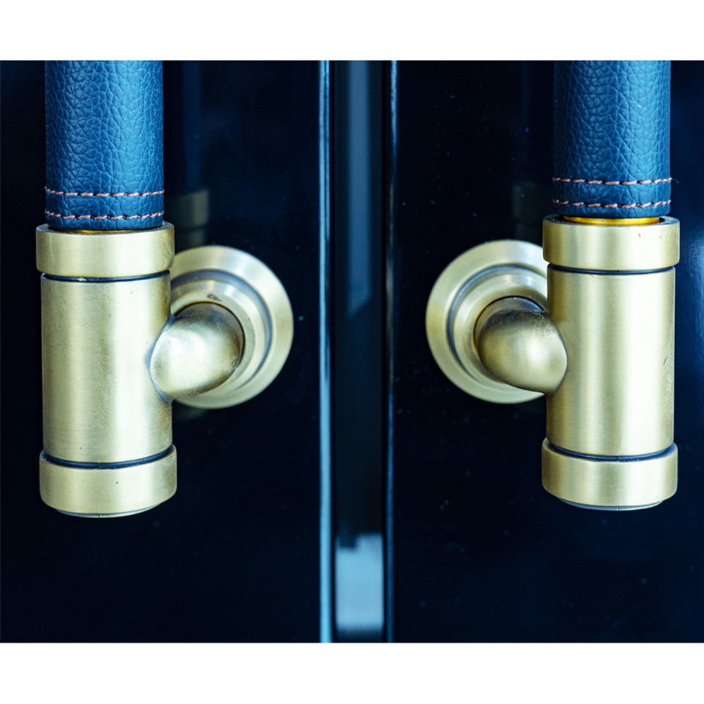 Kaiser Art Deco Anthracite Black 46 Bottle Wine Cooler Image 4