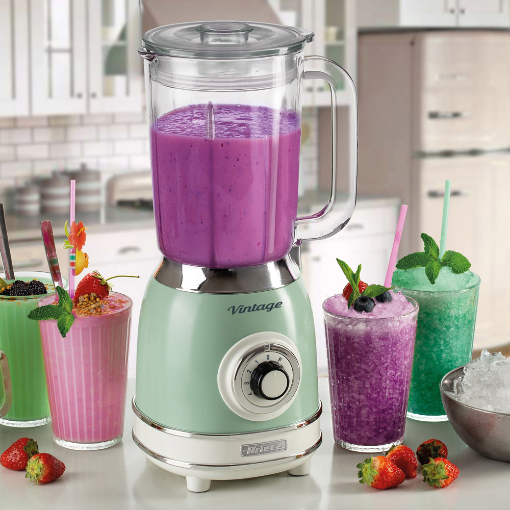 Ariete ARPK23 Green 1.7L Kettle 2 Slice Toaster and Glass Jug Blender Set Image 2