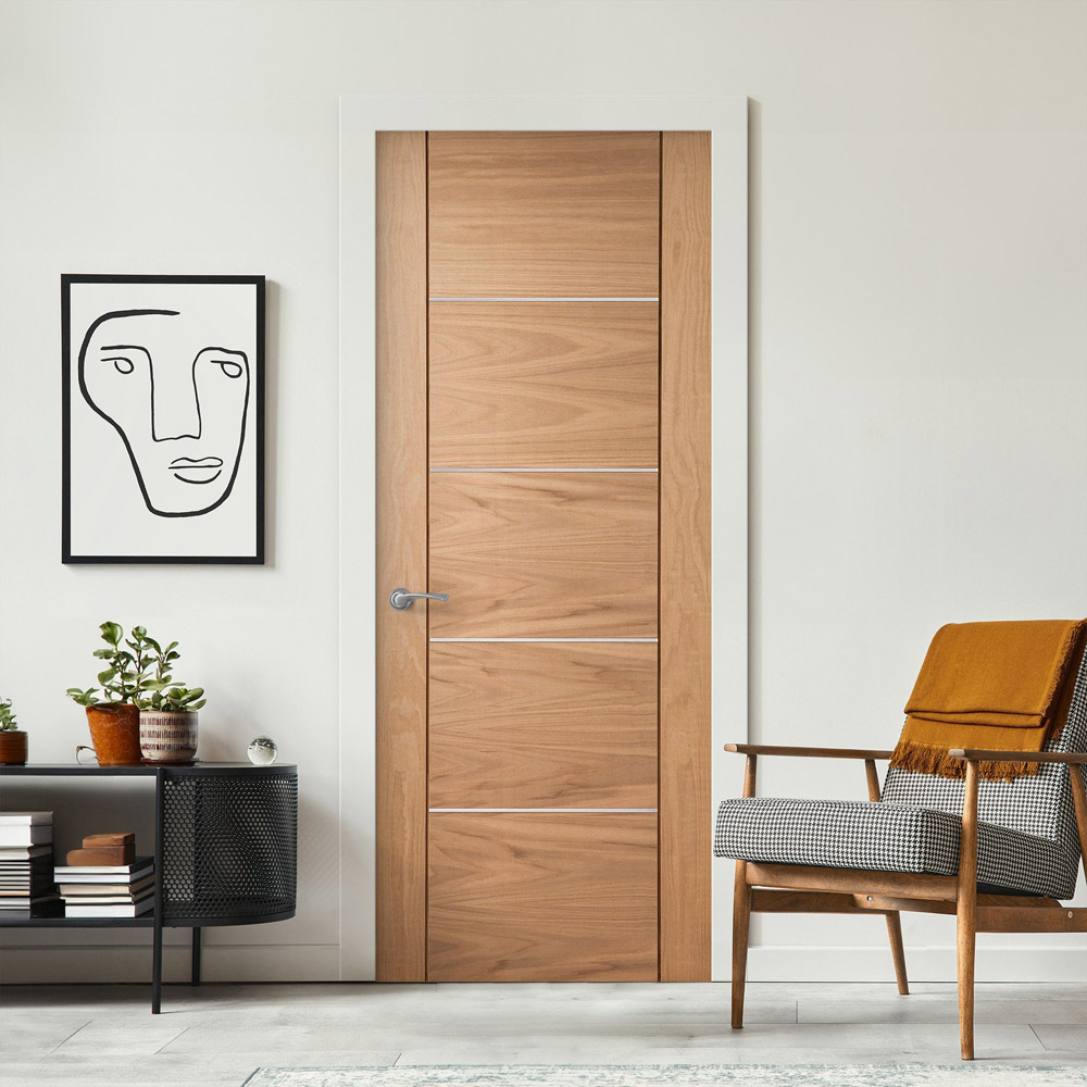 Venice Oak 5 Panel Internal Door 1981 x 610 x 35mm Image 2